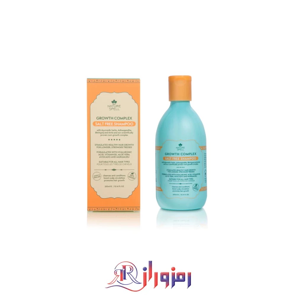 شامپو بدون نمک ضد ریزش نیچر اسپل nature spell حجم 300 میل،خرید و قیمت شامپو بدون نمک ضد ریزش نیچر اسپل nature spell حجم 300 میل